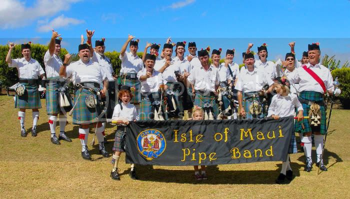 Isle Of Maui Pipe Band logo